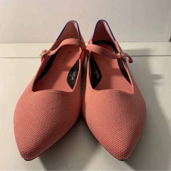 Rothy’s tulip pink May Jane ll flats sz 11 - Picture 12 of 15